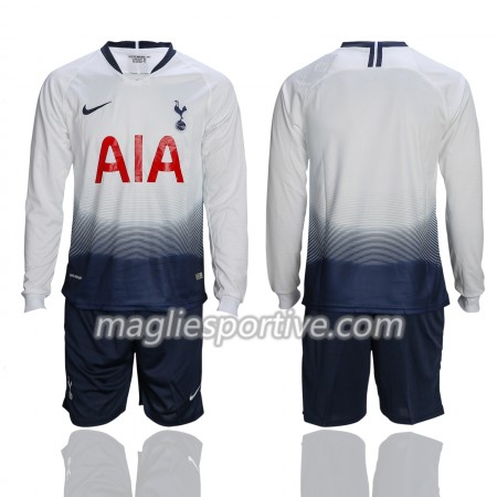 Completo Calcio Tottenham Hotspur Bambino Divisa Prima 2018/2019 ML